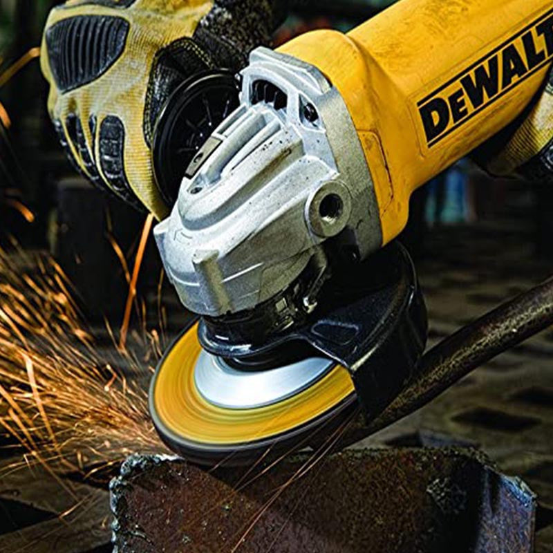 Pulidora/Esmeriladora De 4-1/2 Pulgada De 1,200 Watts De 11,000 Rpm, Switch Tipo Paleta Dewalt