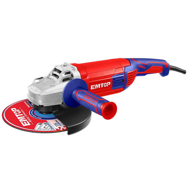 Pulidora Angular 9" 2,400W 6,300 RPM | EMTOP ULAGR24093
