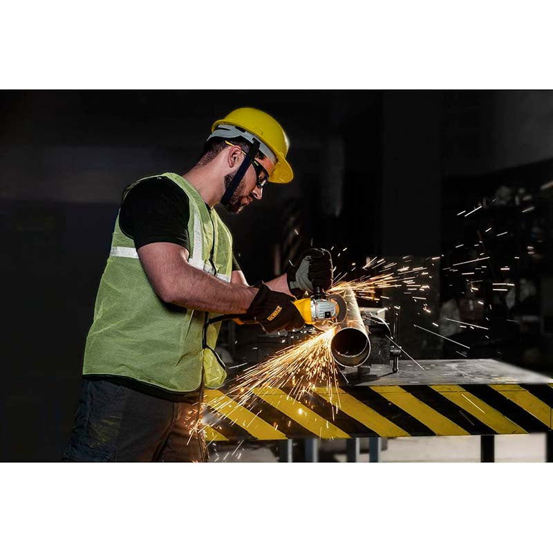 Pulidora Angular 4-1/2" 750W 11,000 RPM Switch Deslizante | DEWALT DWE750-B3
