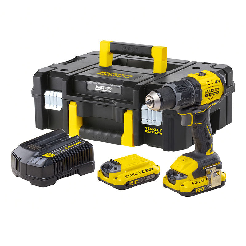 Barreno Percutor Inalambrico, 20v, Mandril 1/2, Brushless. Stanley
