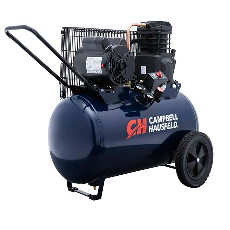 COMPRESOR 21 GALONES DE FAJA, 6.3 CFM A 40 PSI, 5 CFM A 90 PSI, MOTOR 1.8HP. 120V. CAMPBELL HAUSFELD (MO20)