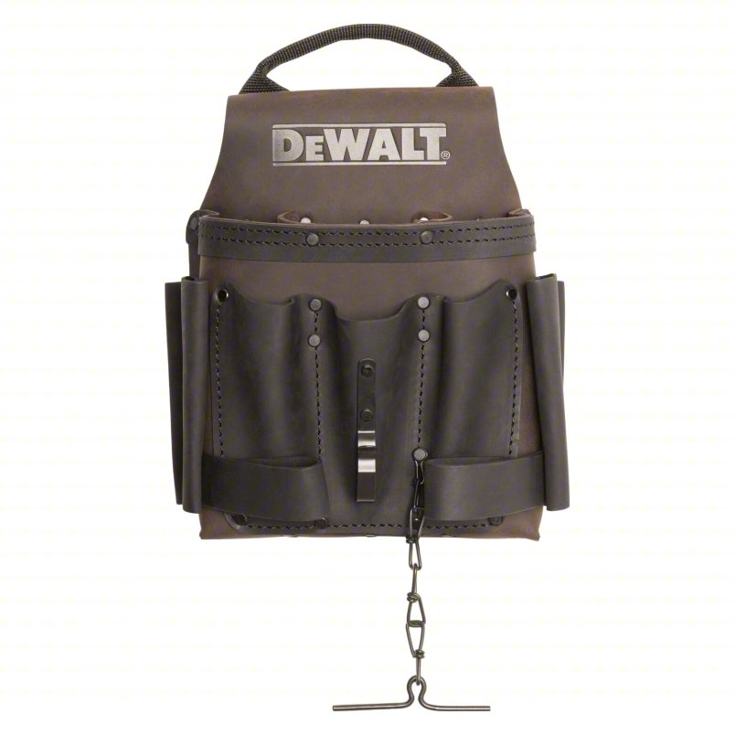 [DWST550114] -Cartuchera/Portaherramientas De Cuero Para Electricista. Marca Dewalt