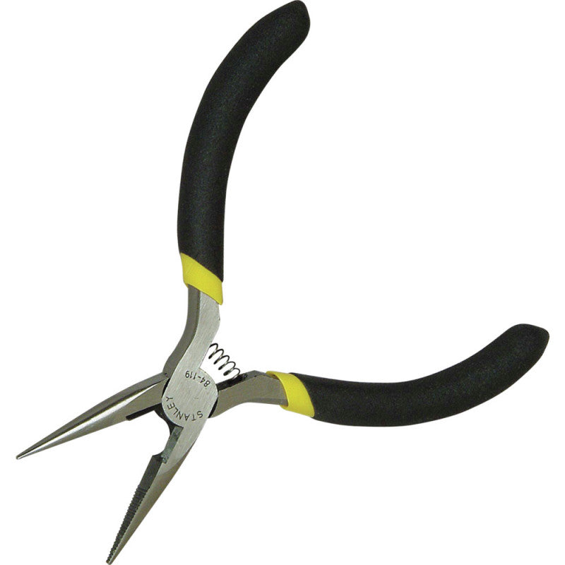 [84-119LA] -Alicate Miniatura, Punta Larga Cortante, Largo 4 Pulg, Ancho 1-9/16 Pulg, Ancho De Punta 5/16 Pulg. Marca Stanley