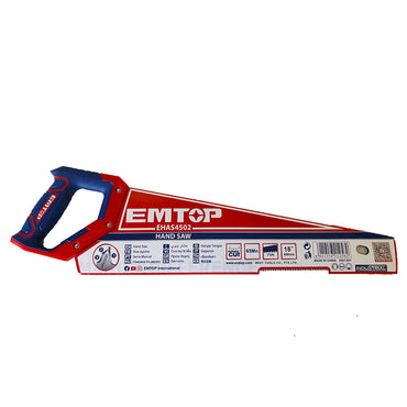 [EHAS4502] -Serrucho De 18 Pulgadas ,7 Dientes Por Pulgada. Marca Emtop
