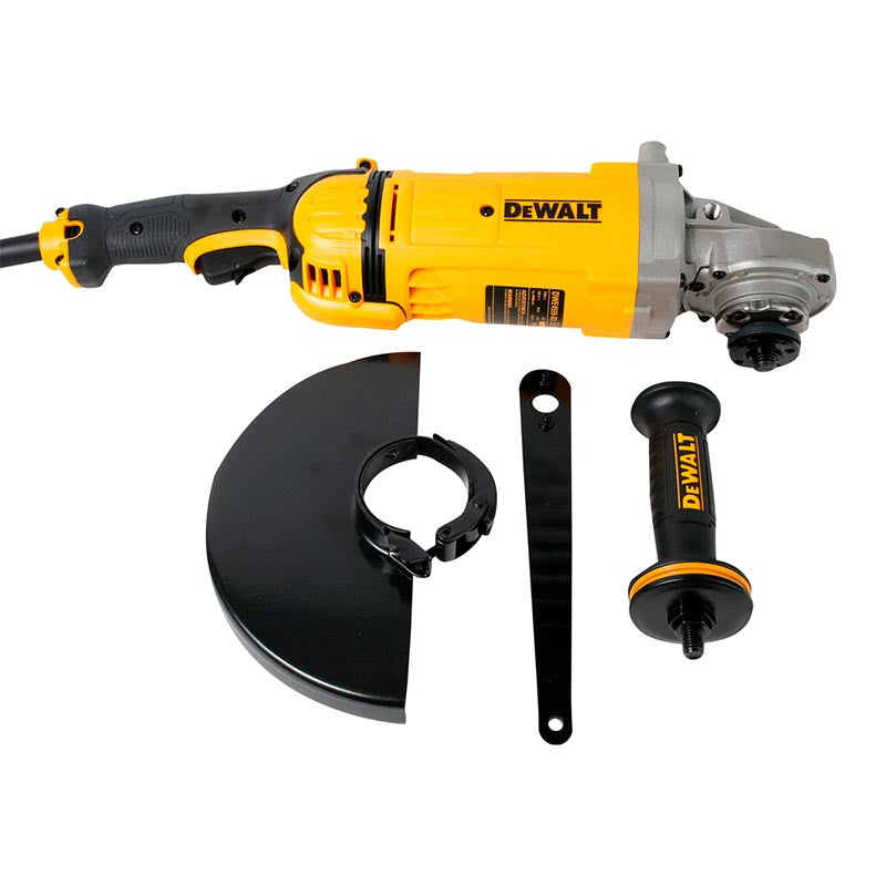 Combo Pulidora Dewalt 9" 2,400W + Pulidora 4-1/2" 750W