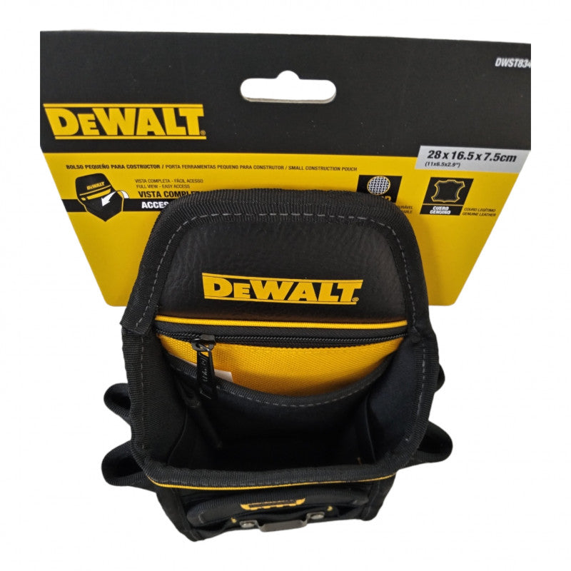 CARTUCHERA/PORTAHERRAMIENTA PARA CONSTRUCTOR, LARGO 28 CENTIMETROS, ANCHO 16.5 CENTIMETROS. MARCA DEWALT