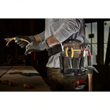 [DWST550114] -Cartuchera/Portaherramientas De Cuero Para Electricista. Marca Dewalt