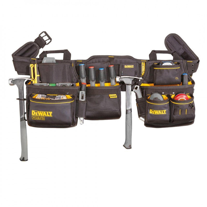 [DWST540601] -Cartuchera Portaherramientas Con Cinturon Ajustable Y Multiples Compartiemientos. Marca Dewalt