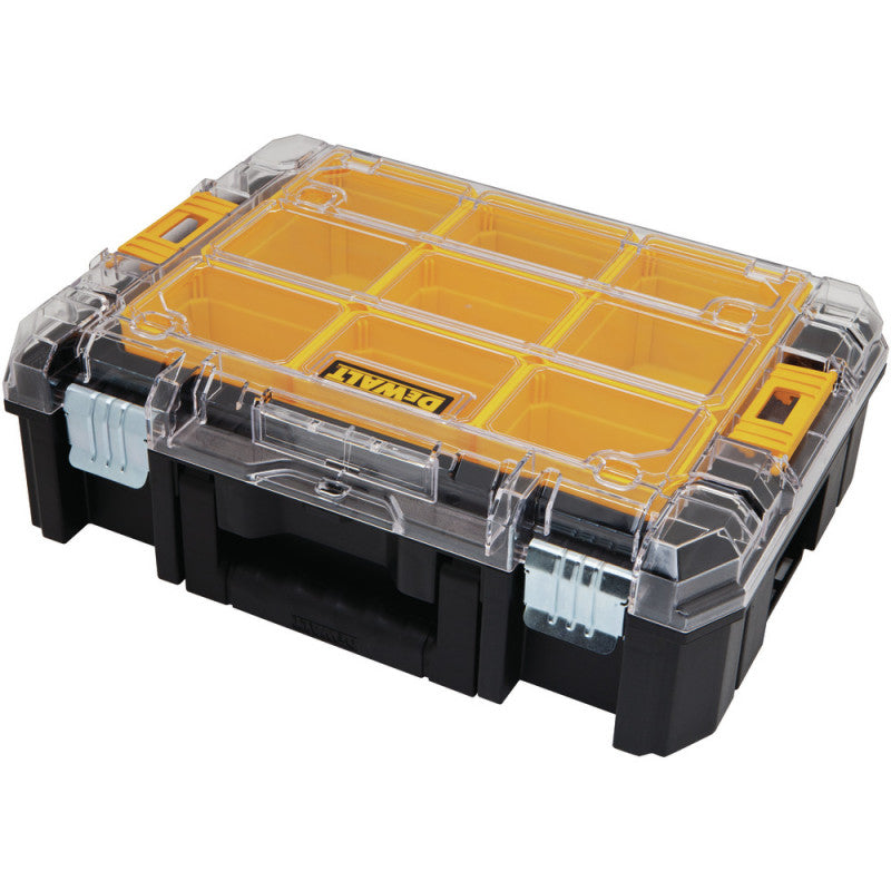 [DWST17805] -Caja Organizadora De Herramientas Tstak, Tapadera Transparente Y Compartimiento Movibles. Marca Dewalt