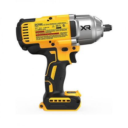[DCF900B] -Llave De Impacto Inalambrica, 1/2 Pulg, 20v, 1,030 Pie/Libra, Brushless, Sin Baterias Ni Cargador, (Bare Tool). Dewalt