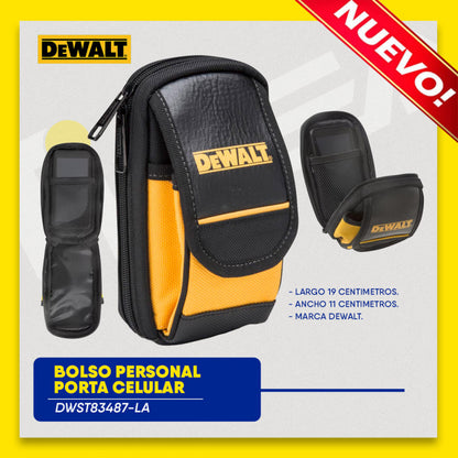 [DWST83487-LA] -Bolso Personal Porta Celular, Largo 19 Centimetros, Ancho 11 Centimetros. Marca Dewalt