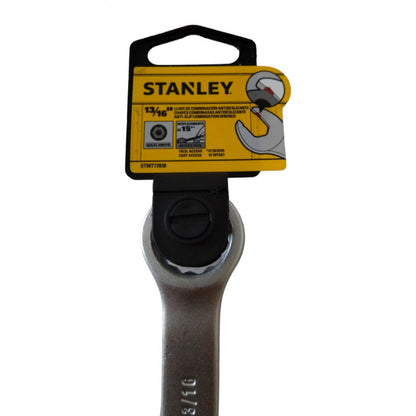 LLAVE COMBINADA ANTI-SLIP, 13/16 DE PULGADA, 12 PUNTOS. MARCA STANLEY