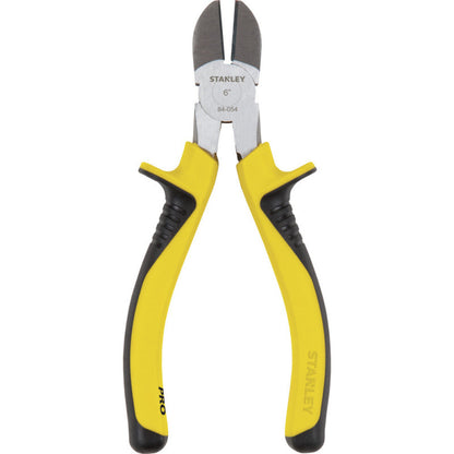 [84-054LA] -Alicate Pro De Corte Diagonal, Largo De 6 Pulgadas, Ancho De 2-2/5 Pulgadas, Ancho De Punta 2/3 Pulg. Marca Stanley