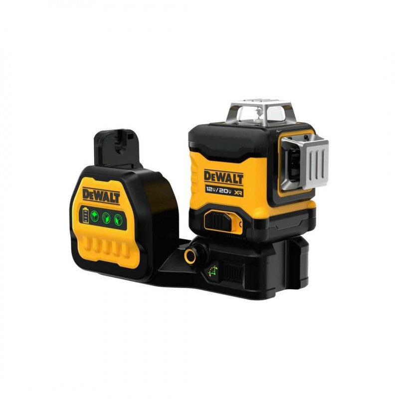 [DCLE34030G] -Nivel Laser De 3 Lineas Cruzadas De 360 Grados 12/20 Voltios Luz Verde, Incluye Cargador Y Bateria De 20 Volt.dewalt