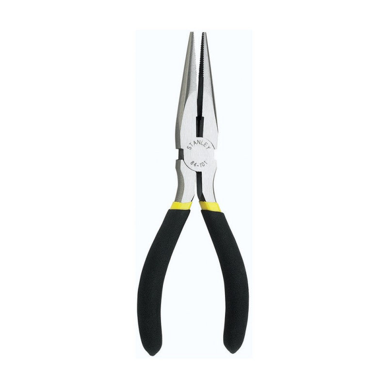 [84-101LA] -Alicate Punta Larga Cortante, Largo De 6 Pulgadas, Ancho De 2 Pulgadas, Ancho De Punta 3/8 Pulgadas. Marca Stanley