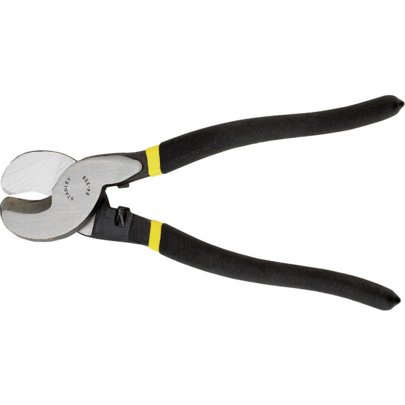 [84-258LA] -Alicate Corta Cables De Alto Poder, Largo De 9-1/2 Pulg, Ancho De 1-7/8 Pulg, Ancho De Punta 9/16 Pulg. Marca Stanley