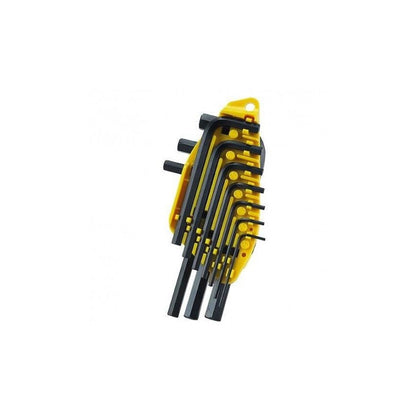 [69-253] -Juego De 10 Llaves Hexagonales/Allen De 1.5, 2.0, 2.5, 3.0, 4.0, 5.0, 5.5, 6.0, 8.0 Y 10.0 Milimetros . Marca Stanley.