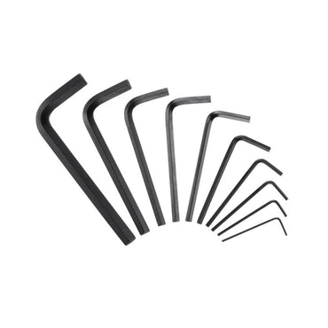[69-253] -Juego De 10 Llaves Hexagonales/Allen De 1.5, 2.0, 2.5, 3.0, 4.0, 5.0, 5.5, 6.0, 8.0 Y 10.0 Milimetros . Marca Stanley.