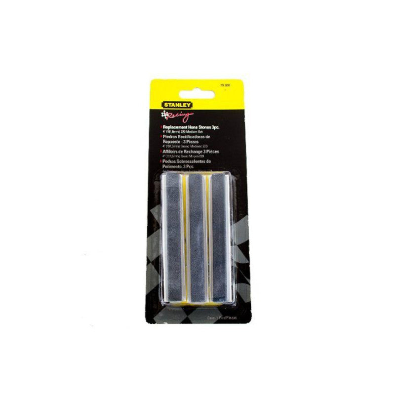 [79-020LA] -Set De 3 Piezas, Piedras Rectificadoras De Repuesto, Tamaño 4 Pulg, Grano 220, Para Usar En 79-024. Marca Stanley