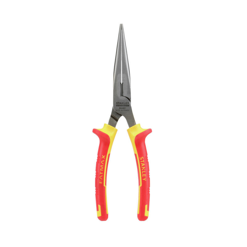 [84-007] -Alicate Maxsteel Vde 1000v, De Punta Larga, Largo De 8-1/4 Pulgadas, 210 Milimetros. Marca Stanley