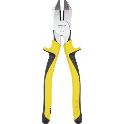 Alicate Pro De Electricista De Alto Poder De Largo 9 Pulg De Ancho De 2-1/4 Pulg De Ancho De Punta De 3/5 Pulg Marca Stanley