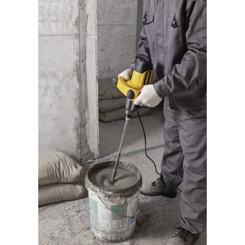 Mezcladora De Tablayeso De Electrica De Para Pintura De Yeso De Concreto Y Otros De 1 De 400 Watts Marca Stanley