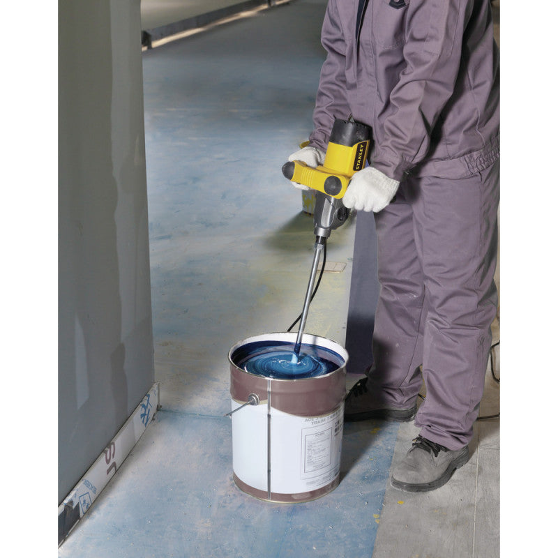 Mezcladora De Tablayeso De Electrica De Para Pintura De Yeso De Concreto Y Otros De 1 De 400 Watts Marca Stanley