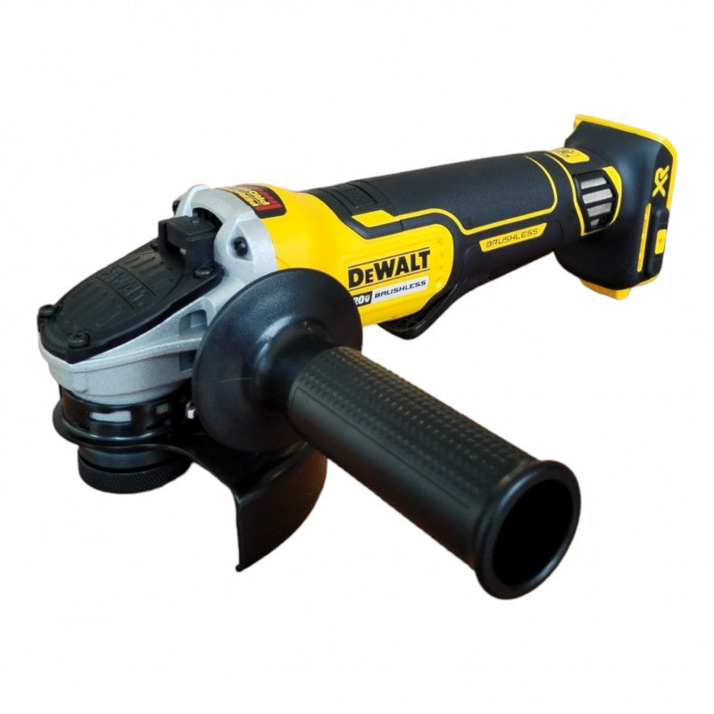 Pulidora/Esmeriladora De 4-1/2 A 5 Pulg De Inalambrica De 20 Voltios De 2 Baterias Power Stack 5 Ah De Brushless De Cargador Dewalt