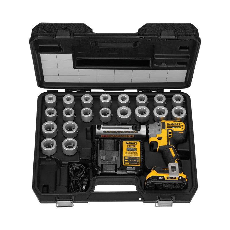 Pelacable Inalambrico 20 Voltios Con Casquillos De Liberacion Rapida De Para Cable De Cobre Y Aluminio Marca Dewalt