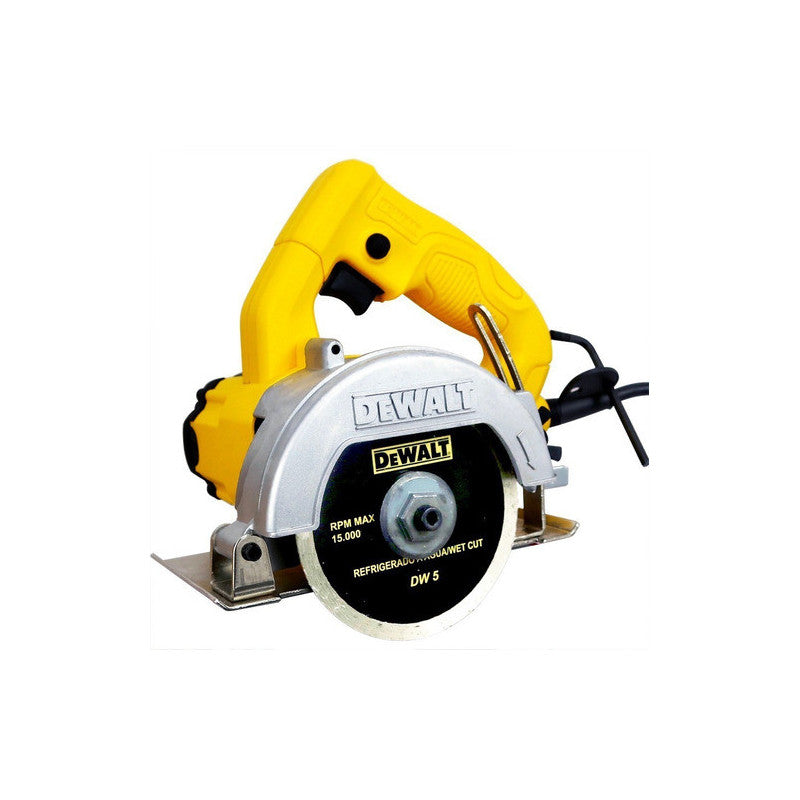 Cortadora De Loza Electrica De De 4-3/8 De Piso De Azulejos De Ceramica De 1 De 400 Watts De 125 Mm De 13 De 000 Rpm Marca Dewalt