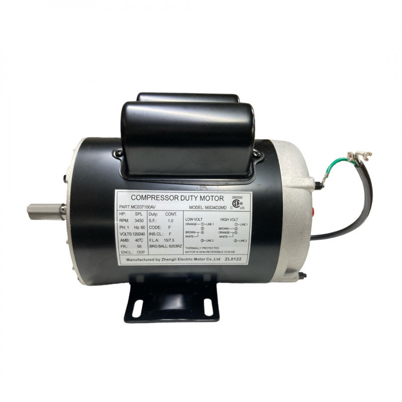Motor Eléctrico para Compresor MC037100SJ Campbell Hausfeld