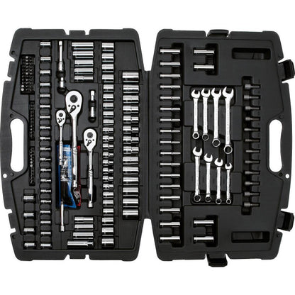 [91-988] -Juego De 201 Herramientas Mecanicas, Copas, Ratchets, Llaves, Extensiones, Puntas, Adaptadores. Marca Stanley