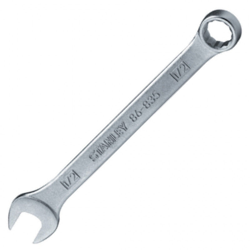[89-718LA] -Llave Combinada Sae, Cola Corona, 12 Puntos, Apertura 1-1/2 Pulgadas, Largo De 565 Mm. Marca Stanley