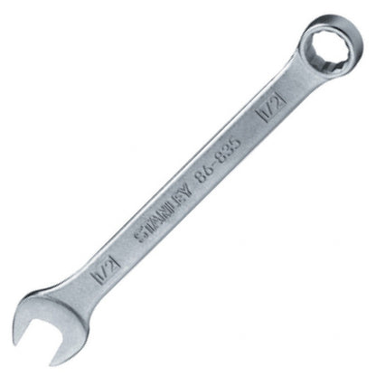 [89-718LA] -Llave Combinada Sae, Cola Corona, 12 Puntos, Apertura 1-1/2 Pulgadas, Largo De 565 Mm. Marca Stanley