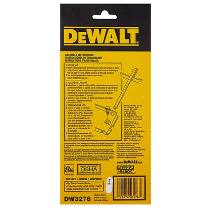 [DW3278] -Guia Para Sierras Circulares Dwe575-B3, Dwe364, Dws535, Dw384. Marca Dewalt
