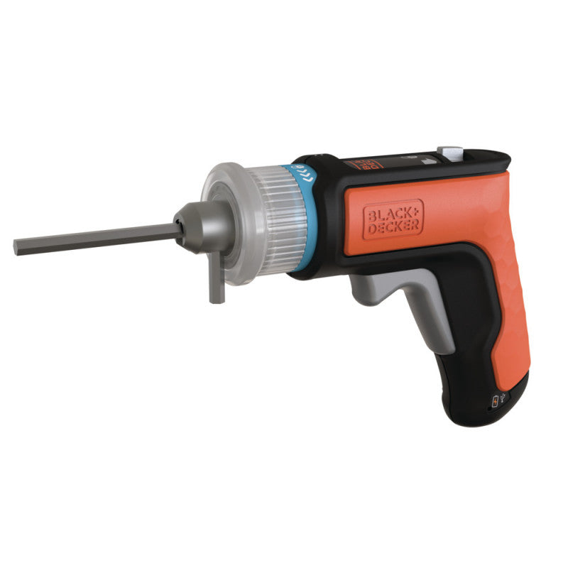 [BCRTA601-B3] -Atornillador , Inalambrico, Monta Muebles, 4 Voltios, Hexagonal. Marca Black And Decker