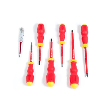 [STMT60175-LA] -Juego De 7 Destornilladores Aislados, 1,000 Voltios, Maxsteel, No. 1 Y No. 2, 2.5, 3, 4, 5.5 Y 6.5 Mm. Marca Stanley