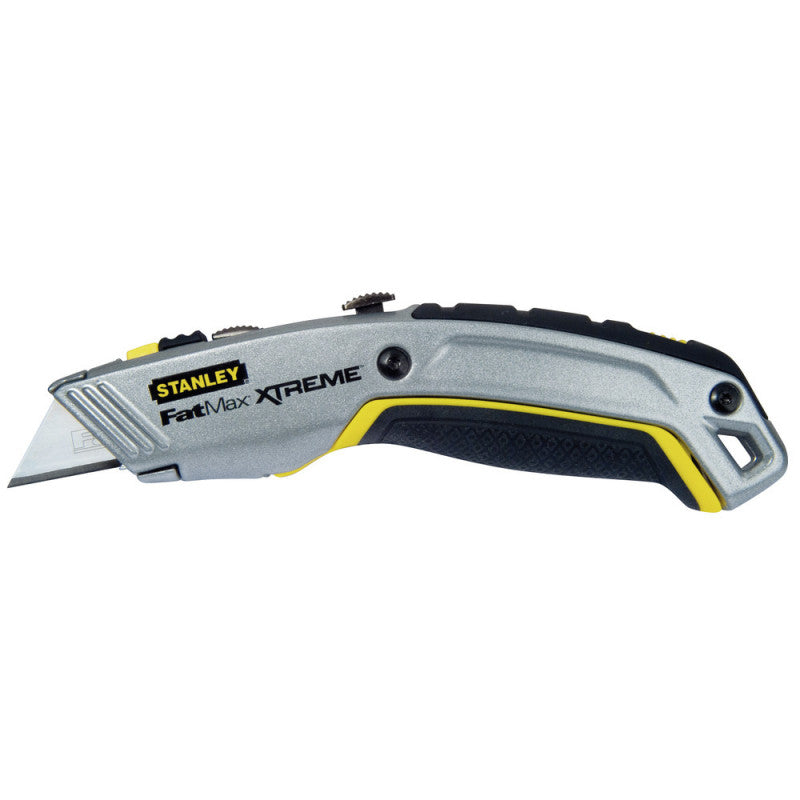 [10-789] -Cuchilla Retractil, Fatmax Xtreme Twin, Largo De 6-7/8 Pulg, 175 Mm, Con 2 Hojas Estandar Y 2 P/Techado. Marca Stanley