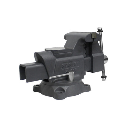 [83-067] -Prensa De Banco, Apertura De 5 Pulg, 140 Milimetros, Peso De 38 Libras, Torque 4850 Libras Uso Pesado. Marca Stanley