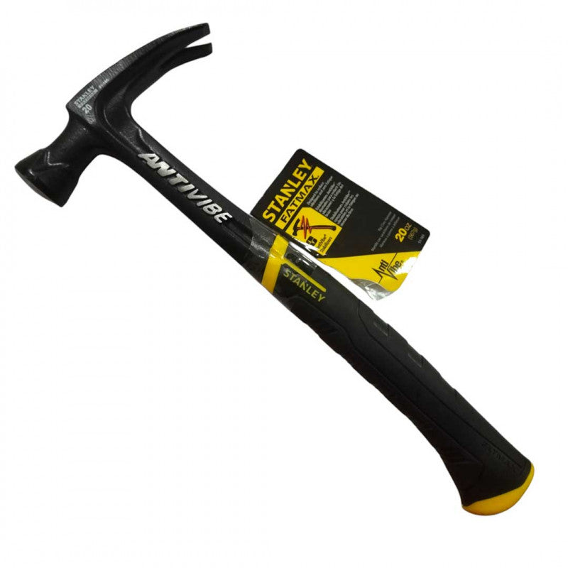 Martillo Fatmax Anti Vibración Stanley 20 oz | Acero Forjado | 51-165
