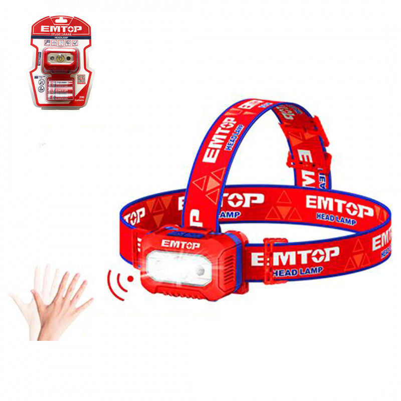 [EFLG013AAA8] -Linterna Para Casco Con Sensor De Movimiento. Marca Emtop