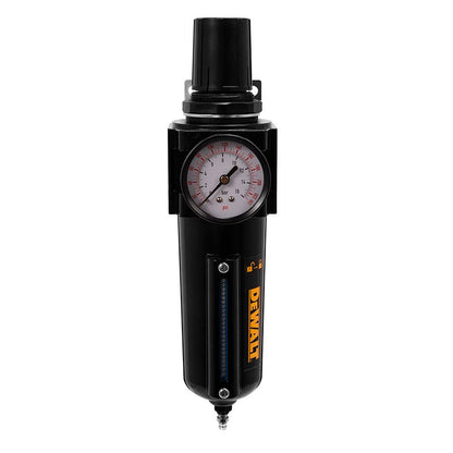 [DXCM019-0374] -Regulador Y Filtro Rosca Npt 3/4 Plg, Presion Optima 150psi, Incluye Manometro.dewalt
