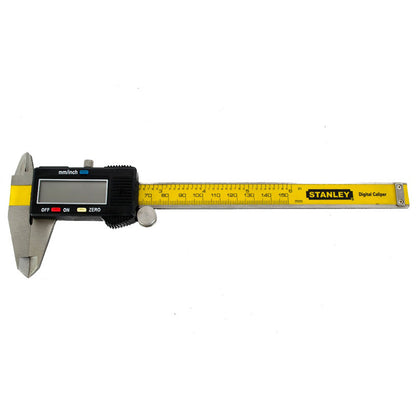 [78-440LA] -Vernier Digital, Largo 6 Pulgadas, Graduacion De 0.01 Milimetros, 0.0005 Pulgadas Con Estuche .Marca Stanley