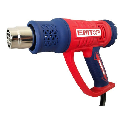 [ULHGN16045] -Pistola De Calor, 1,600 Watts, Temperatura Ajustable 50 A 550 Grados. Marca Emtop