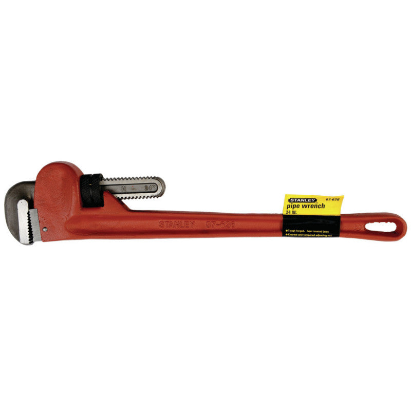 [87-626] -Llave De Tubo, Stillson, Largo De 24 Pulgadas, Apertura De 3-1/4 Pulgadas, Peso De 8.6 Libras . Marca Stanley