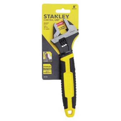 [90-948] -Llave Ajustable Maxsteel, Largo De 8 Pulgadas, Apertura De 1-1/4 Pulgadas, Peso De 10.1 Onzas. Marca Stanley