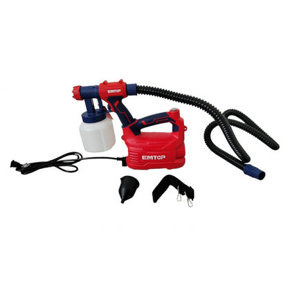 [ULSGN50001] -Pistola Electrica Para Pintar, Motor De 550 Watts, Boquilla De 3/32 Pulg, Caudal Ajustable. Marca Emtop