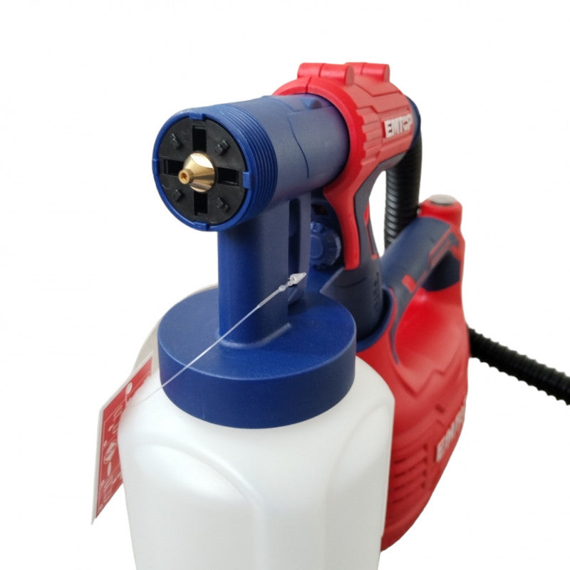 [ULSGN50001] -Pistola Electrica Para Pintar, Motor De 550 Watts, Boquilla De 3/32 Pulg, Caudal Ajustable. Marca Emtop