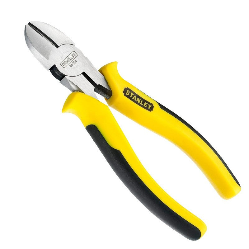 [84-054LA] -Alicate Pro De Corte Diagonal, Largo De 6 Pulgadas, Ancho De 2-2/5 Pulgadas, Ancho De Punta 2/3 Pulg. Marca Stanley