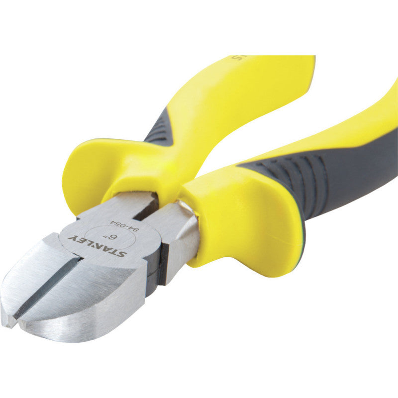 [84-054LA] -Alicate Pro De Corte Diagonal, Largo De 6 Pulgadas, Ancho De 2-2/5 Pulgadas, Ancho De Punta 2/3 Pulg. Marca Stanley